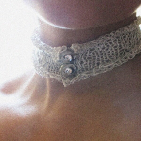 Platinum Fire Choker