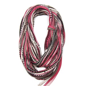 Mens Scarf / Burgundy Red Scarf / Burning Men Clothing Man / Personalized Gifts / Boyfriend Gift Idea / Infinity Scarf Men Gift / Necklush