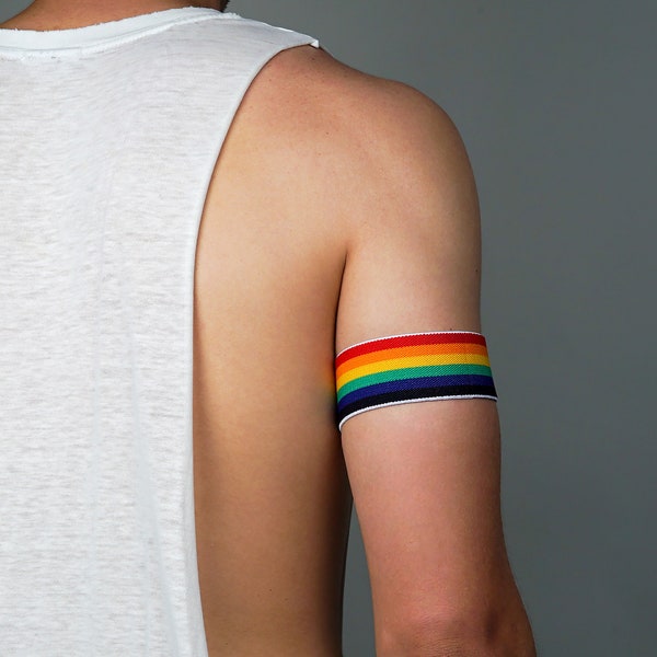 Pride Armband Rainbow Armband LGBT Jewelry LGBT Accessories Festival Wear Burning Men / Necklush