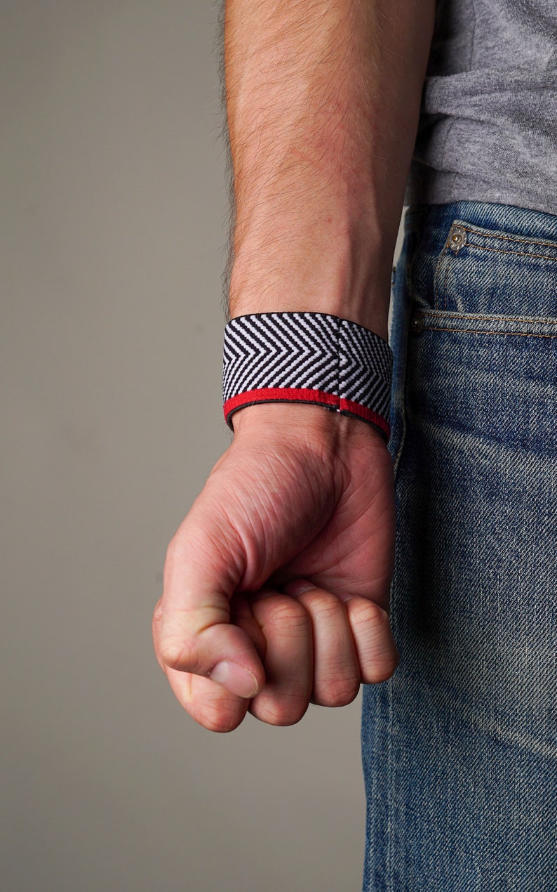 Wristband Mens Streetwear Retro Fashion Athletic Wear Rave Etsy