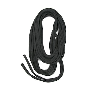 Collana lunga con sciarpa infinita in jersey grigio da festival - Accessorio unisex Boho per la collana - Regalo personalizzato