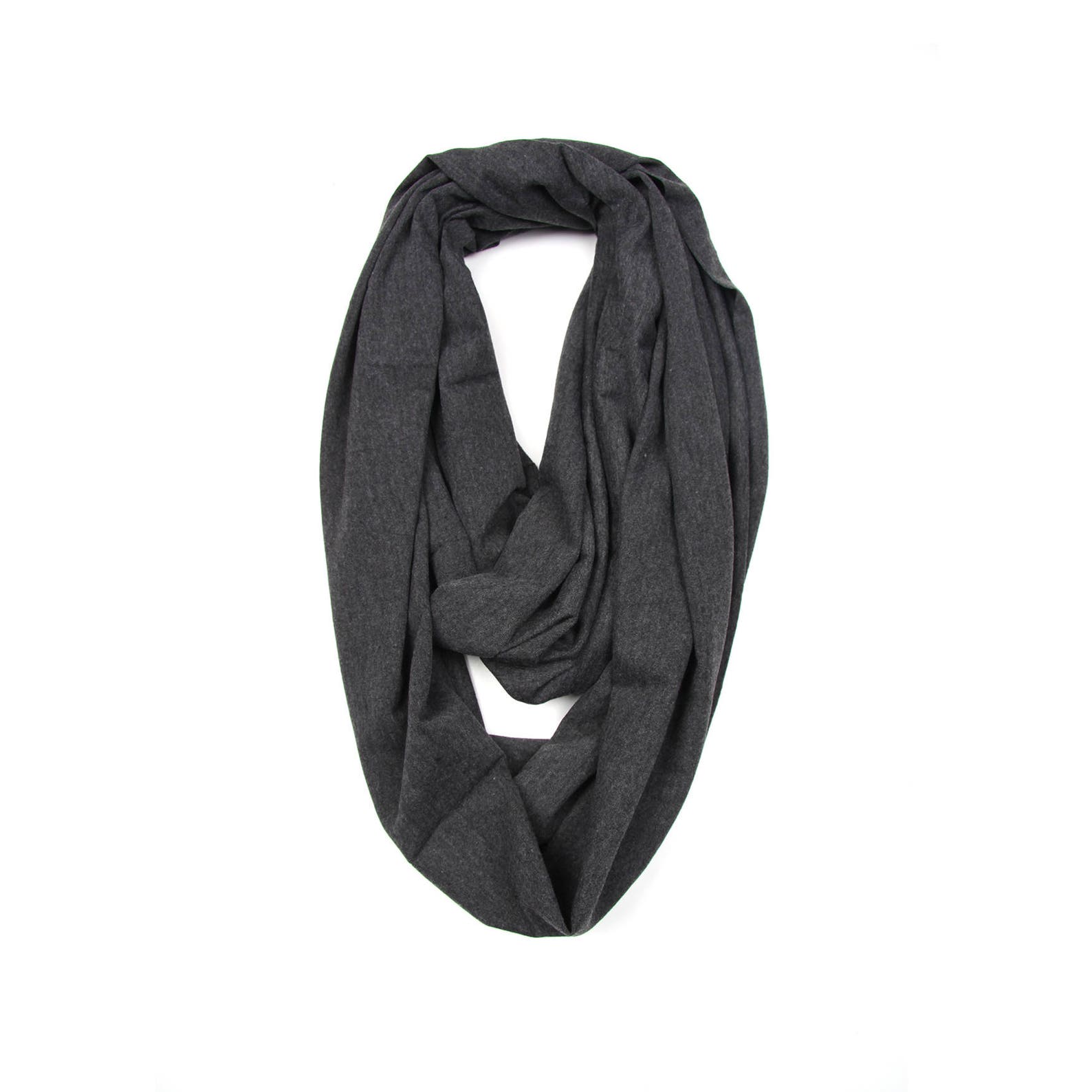 Mens Scarf Dark Grey Infinity Scarf for Men Women Unisex Gray Etsy