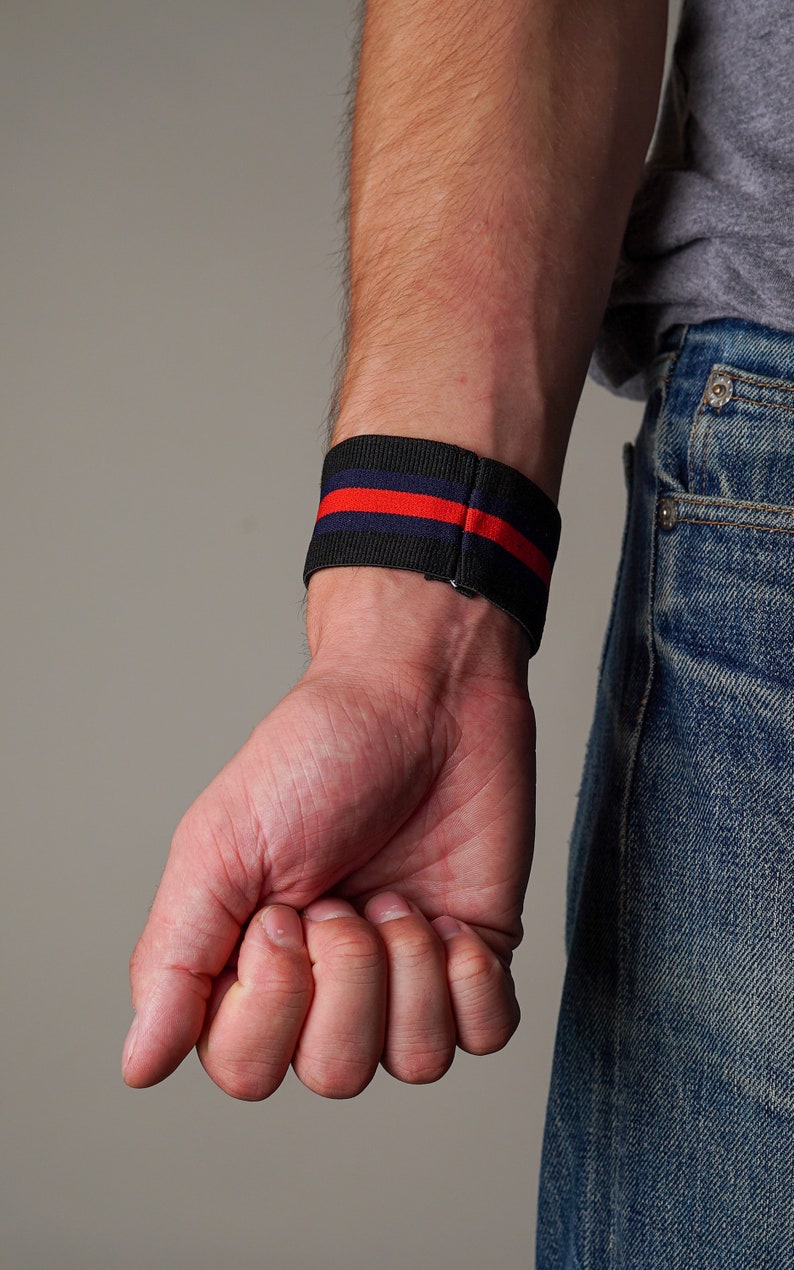 Wristband Streetwear Yoga Bracelet Retro Fashion Mens Athletic Etsy