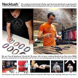 The creators of Necklush, Troy and Stephano.