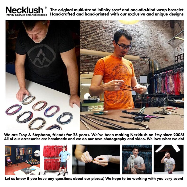 The creators of Necklush, Troy and Stephano.