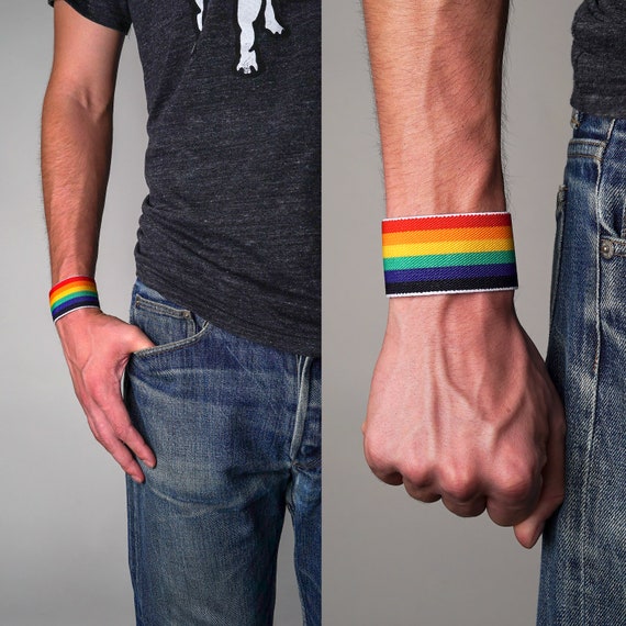 Pride Bracelet Rainbow LGBT | Etsy