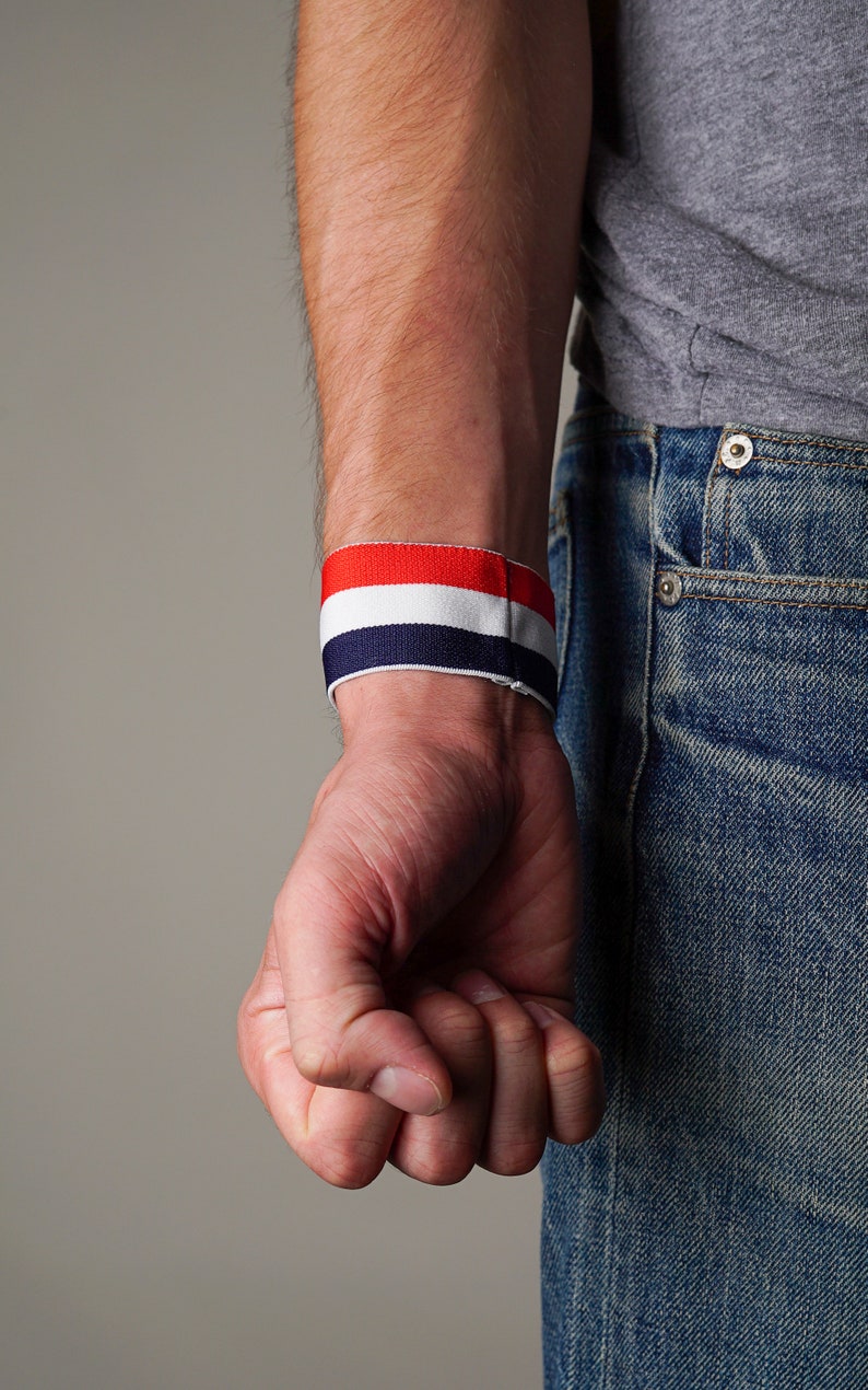 Wristband Hipster Mens Retro Fashion 90s Style Bracelets Etsy