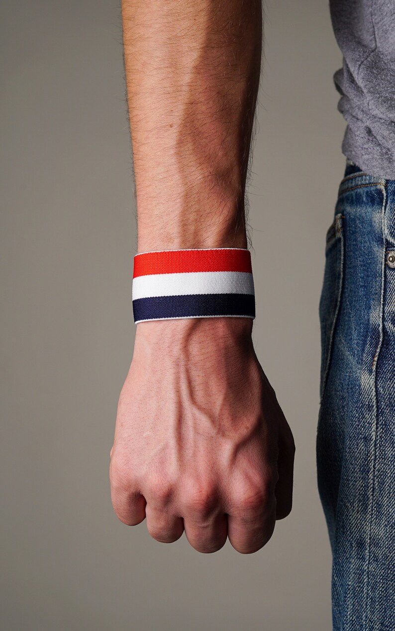 Wristband Hipster Mens Retro Fashion 90s Style Bracelets Etsy