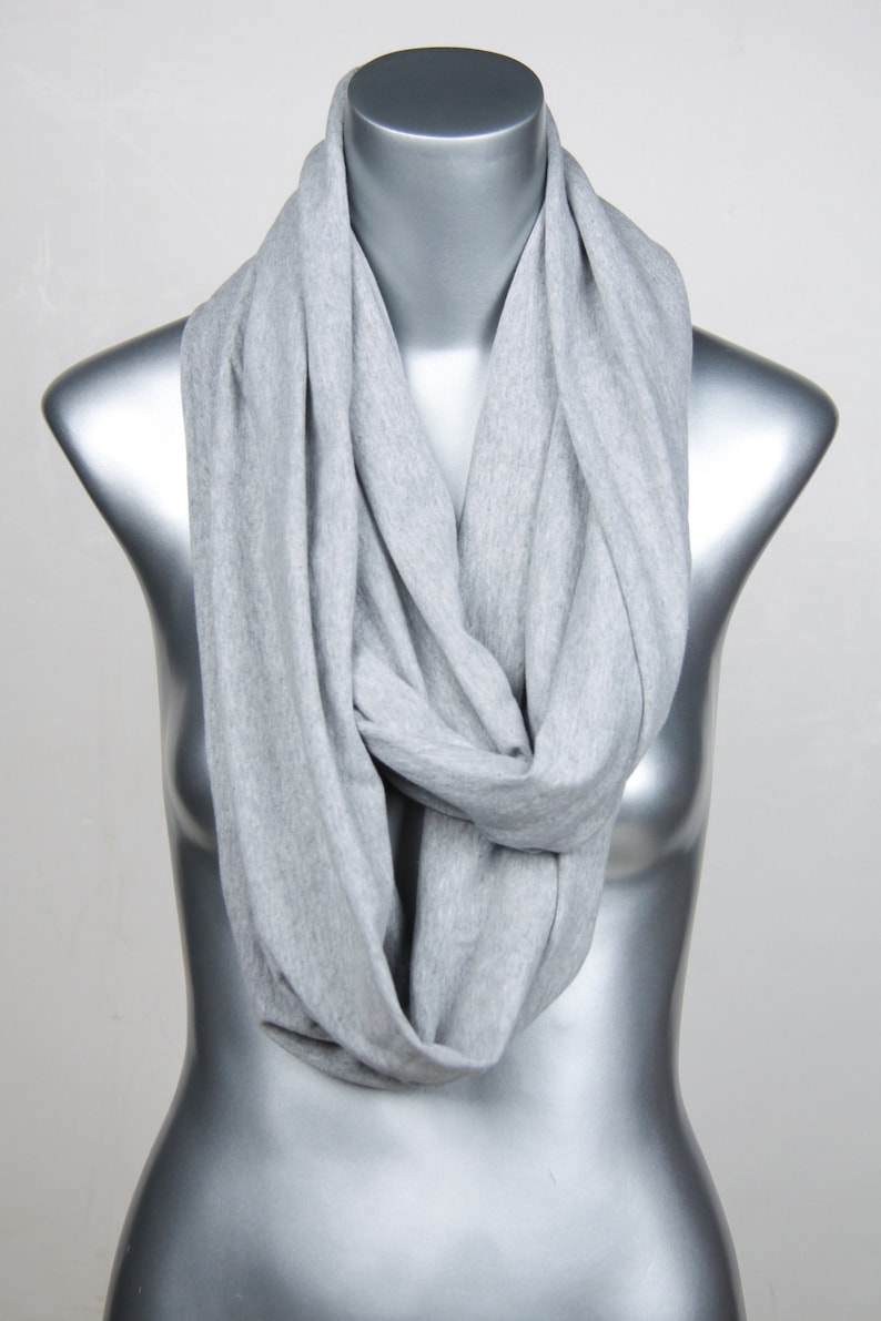 Light Grey Cotton Scarf Men Lightweight Scarf Light Grey Etsy
