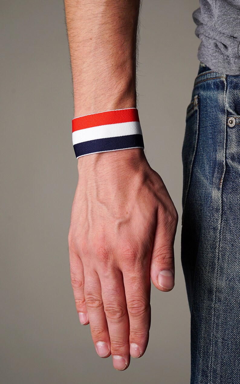 Wristband Hipster Mens Retro Fashion 90s Style Bracelets Etsy