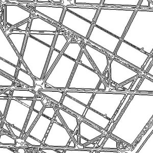 Thermofax Screen - Space Map - Einfacher Siebdruck für Stoff-, Papier-, Ton- und Mixed Media-Künstler