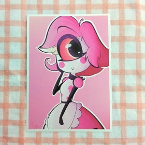5x7 Print Nifty Hazbin Hotel/ drawing, fanart