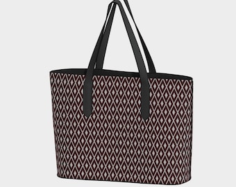 Vegan Leather Tote - Maven