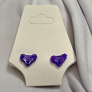 Dancing Bear Stud Earrings!