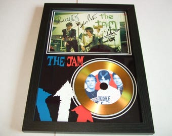 the jam   signed  photo mount
