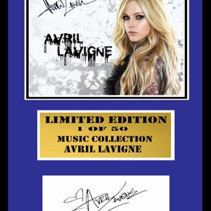 Avril Lavigne Poster - Etsy