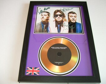 Manic Street Preachers  signed  photo mount