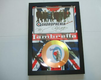 Quadrophenia signierter Fotorahmen