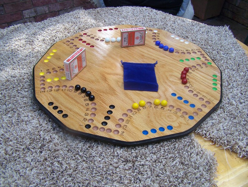 Dual sided Marble war game board Etsy