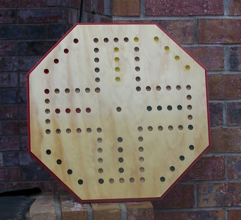 Aggravation game board w marbles dice and instructions Etsy