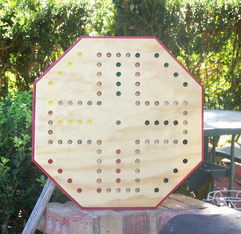 Aggravation game board w marbles dice and instructions Etsy