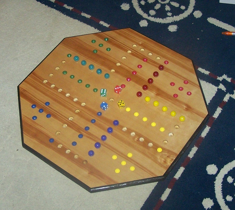 Aggravation game 4 player 5 marbles in play Etsy