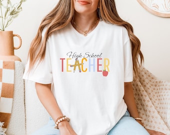 Camiseta de profesor de secundaria: un regalo divertido para educadores