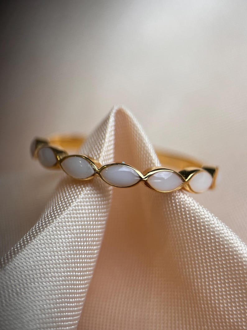 Breastmilk Eternity Ring | Breastmilk Keepsake Ring | Sterling Silver Breastmilk Jewellery | Mother’s Milk Ring | New Mum Gift image 1