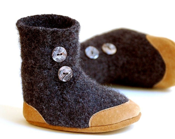 Baby Shoes, Wool Toddler Slippers, Size 618 Months, Tire Swings Etsy
