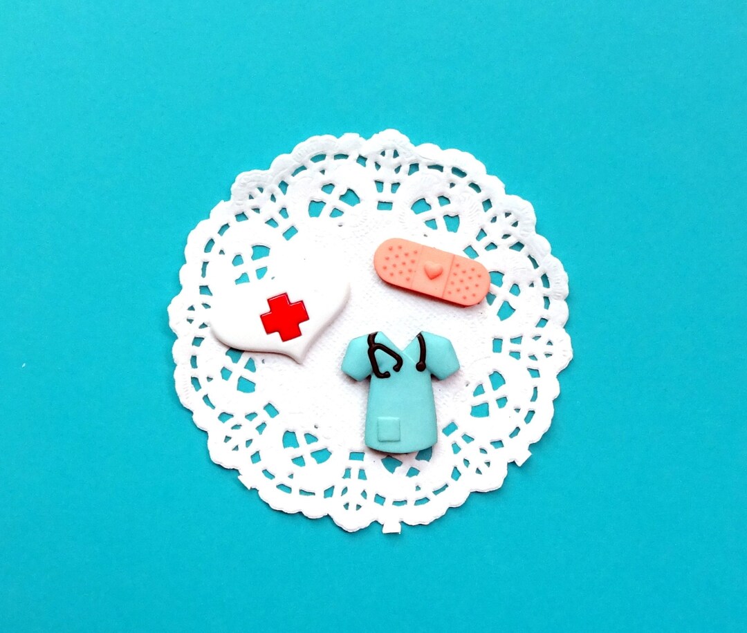 Nurse Mini Pin, Lanyard Pins, Badge Accessories, Nurse Brooch, Summer ...