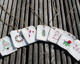 Handmade embroidered felt bookmark, Custom Flower Corner Bookmark for Book Lovers, Hand stitched Gift