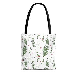 Floral Tote Bag, flower tote canvas, wildflower bag, eco friendly bag, aesthetic tote bag, reusable bag, gift for plant lover, tote flower