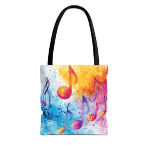 Music Notes Bag, Personalized Tote bag, Musician Gift, Piano Book Tote, Music Bag, Piano Bag, Piano Bag, Trendy Tote Bag, Aesthetic Tote Bag