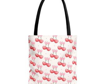 Nuovo Stile Borsa Tote in Tela di Cotone con Fiocco Borsa per la Spesa all'Ingro