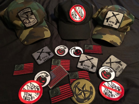 kkk☺︎ MC KKK Ghosbuster Hook & Loop Morale Patch Embroidered - Etsy