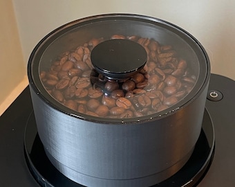 JURA ENA8 bean container bean container provides 200 or 300 grams of coffee beans capacity
