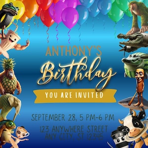 Italian Brainrot Birthday Invitation – Funny and Totally Unforgettable!