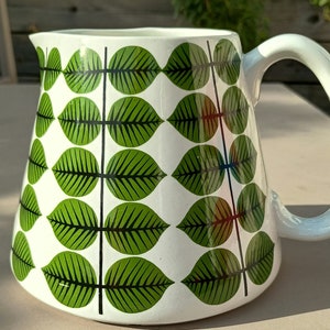 stig lindberg bersa jug – vintage swedish ceramic pitcher | iconic mid-century design from gustavsberg