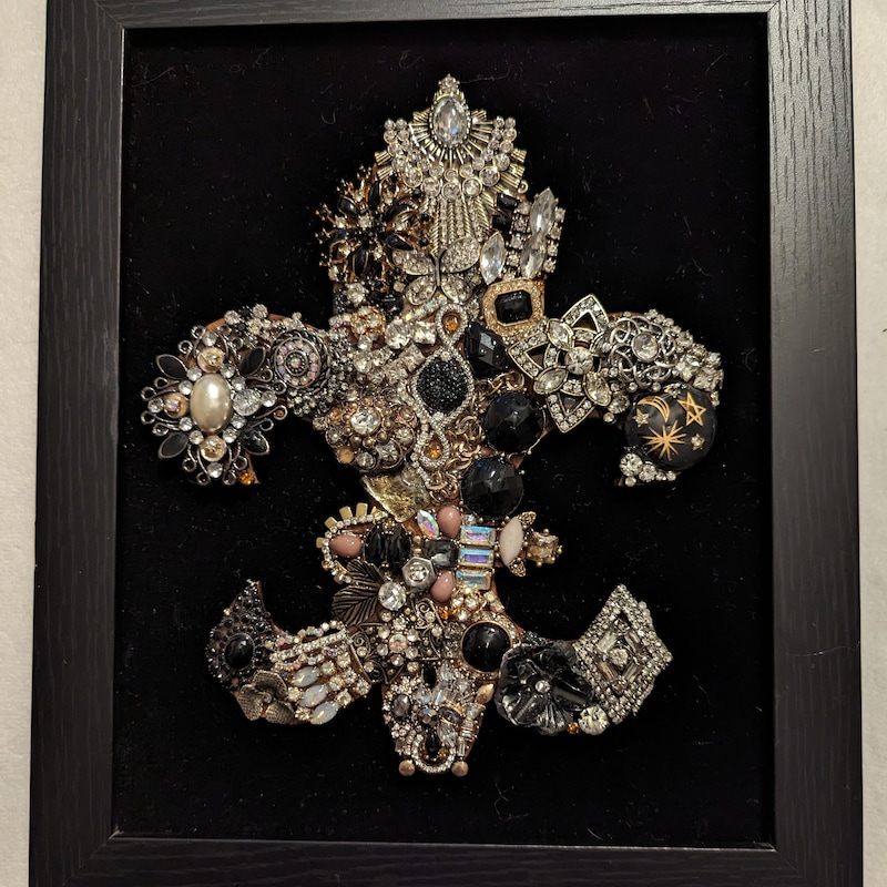 Gold Rhinestone Frame - Etsy