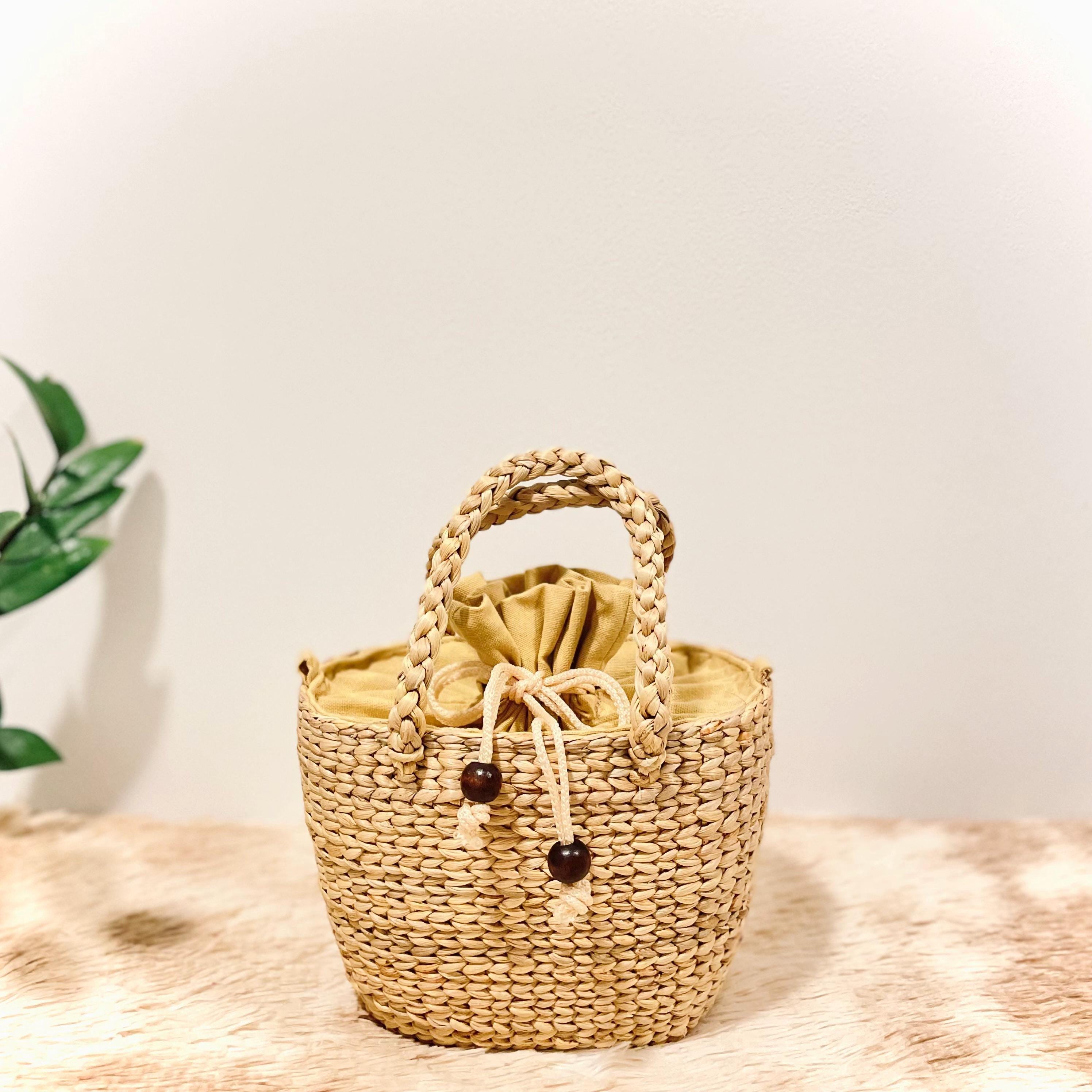 Beige - Handmade Organic Water Hyacinth Conference Bag main image 1