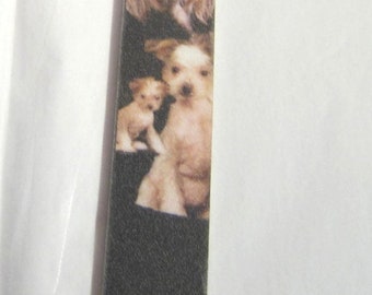 Nail File CHINESE CRESTED Dog Breed Nailfile for People 7" long