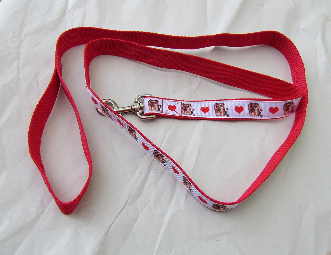 Dog Leash YORKIE YORKSHIRE TERRIER Dog Breed Leash 5 Foot Nylon