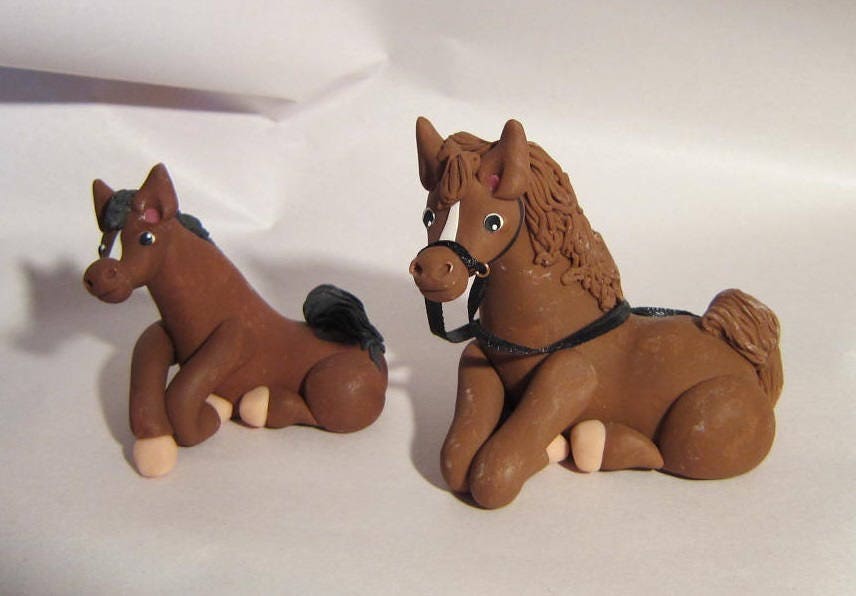 CECILE BAIRD ORIGINAL CREATION CLAY YORKIE PUPS DOGS IN