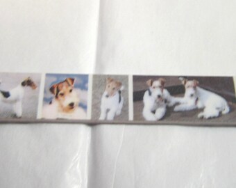 Nail File WIRE FOX TERRIER Dog Breed Nailfile for People 7" long