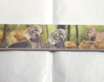 Nail File WEIMARANER Dog Breed Nailfile for People 7" long