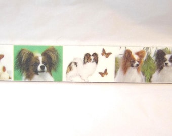 Nail File PAPILLON Dog Breed gift for Human Nails/Hands 7" long