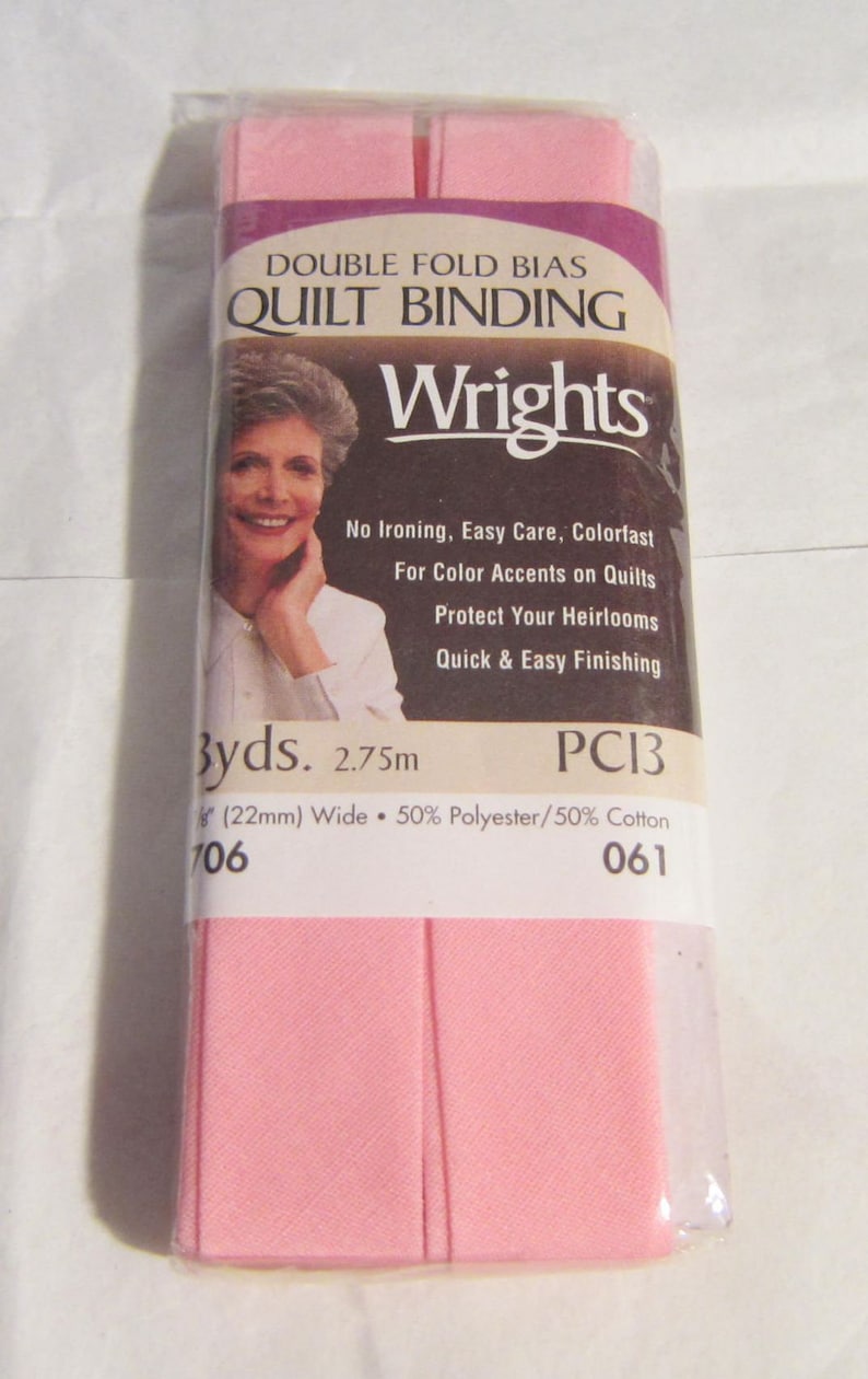 Wrights Double Fold Bias Tape Quilt Binding 7/8 Etsy
