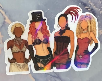 Moulin Rouge Sticker | Waterproof Vinyl Millennial Decal