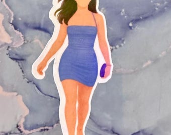 Miss Congeniality Sticker | Waterproof Holographic Vinyl, Millennial Humor