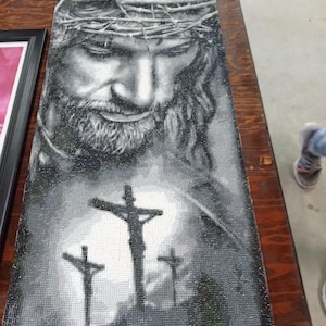 Jesus on the Cross Diamond Art Wall Hanging